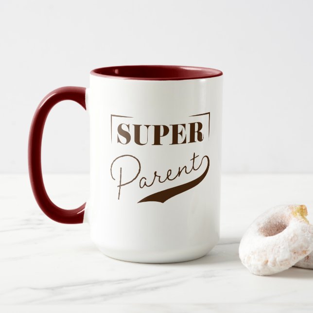 Super Parent Mug (With Donut)