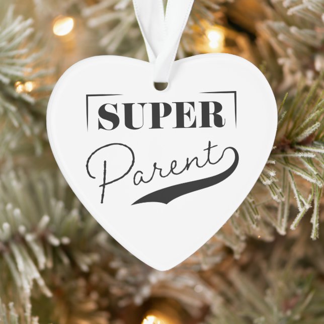 Super Parent Ornament (Tree)