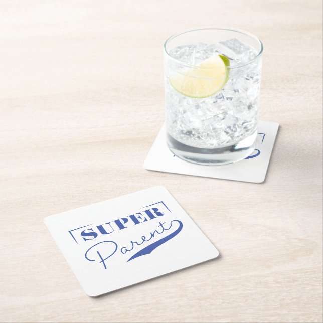 Super Parent Paper Coaster (Insitu)