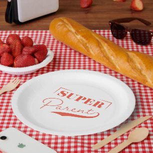 Super Parent Paper Plate