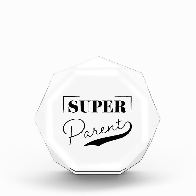Super Parent Photo Block (Front)