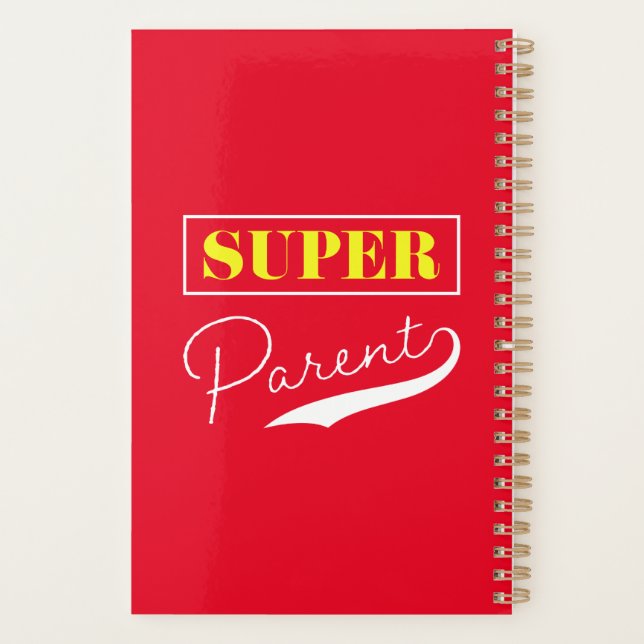 Super Parent Planner (Back)