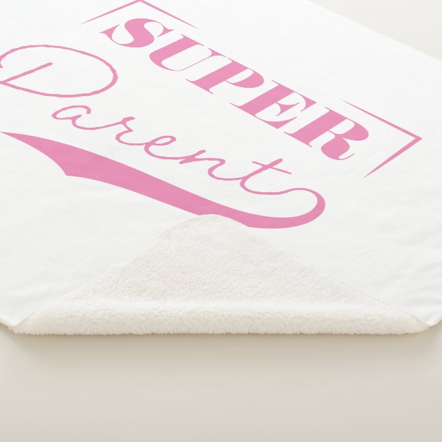 Super Parent Sherpa Blanket (3/4)