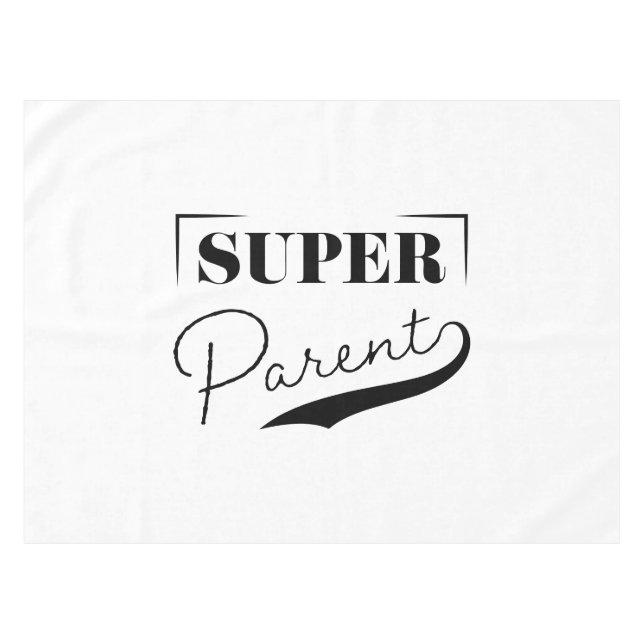 Super Parent Tablecloth (Front (Horizontal))