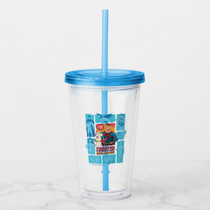 Super-Pets & Justice League - Tighten Your Collars Acrylic Tumbler