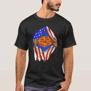 Super Physical Therapist Assistant Hero Job T-Shirt