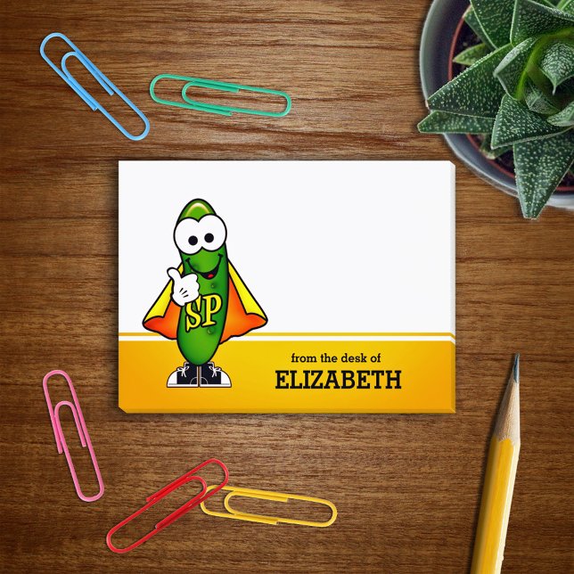 Super Pickle Personalised Post-it Notes (Creator Uploaded)