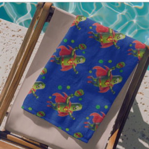 Super Pickleman Beach Towel
