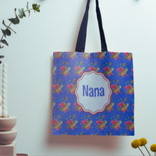 Super Pickleman Funny Dark Blue Personalised Tote Bag
