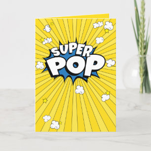 SUPER POP! Shade Of Yellow, Fun, Blank  Holiday Card
