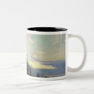 Super power steam engine, 1935 Two-Tone coffee mug