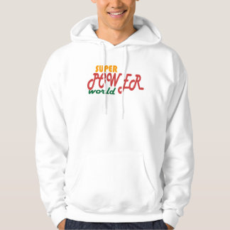 super power world hoodie