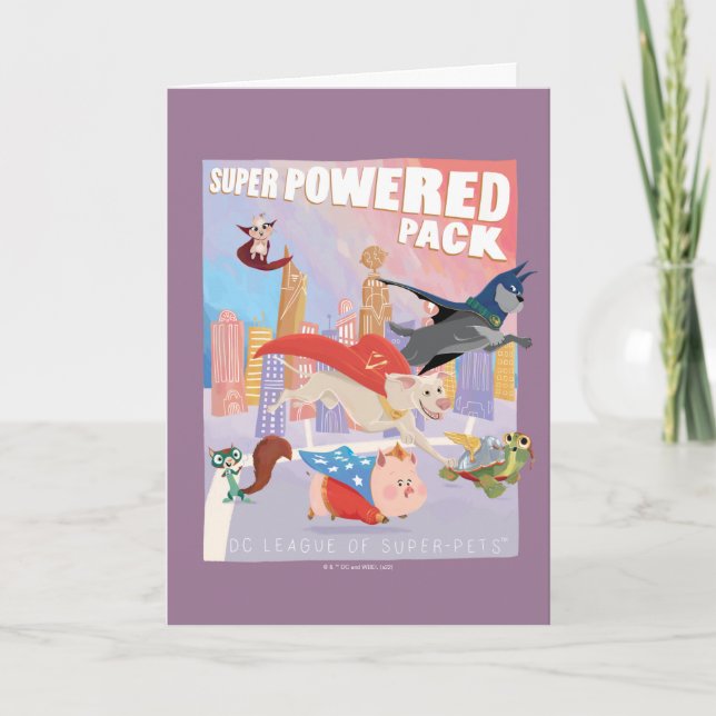 Super Powered Pack Metropolis Illustration Card (Front)