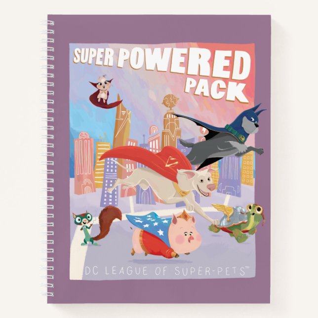 Super Powered Pack Metropolis Illustration Notebook (Front)