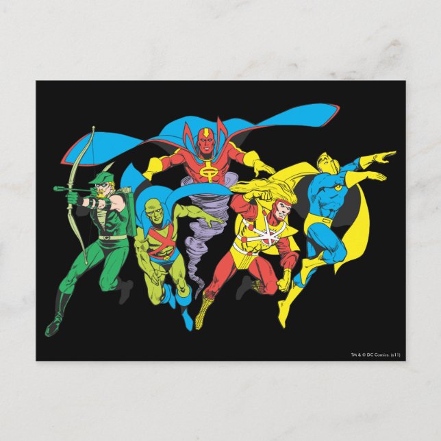 Super Powers™  Collection 10 Postcard (Front)