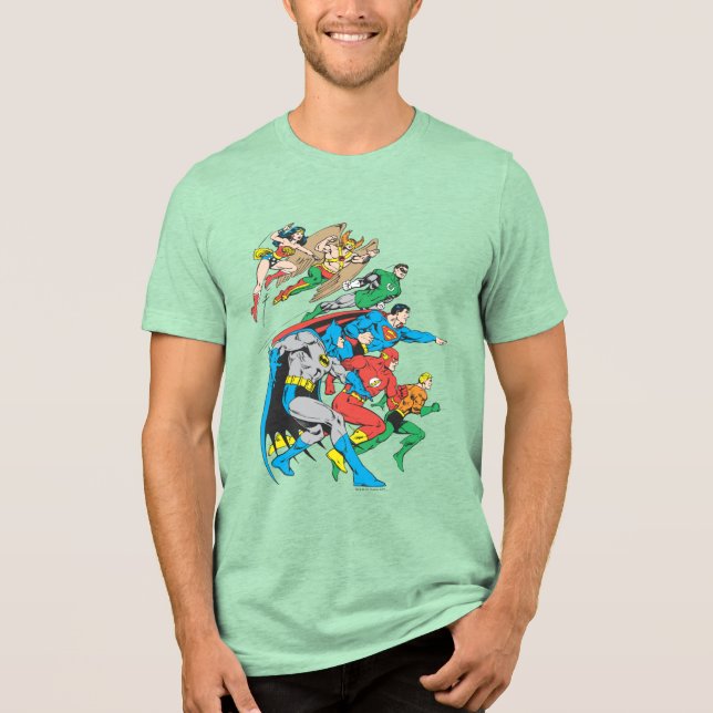 Super Powers™  Collection 12 Tri-Blend Shirt (Front)