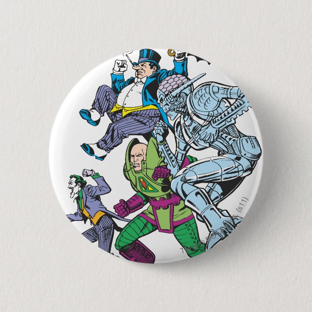 Super Powers™  Collection 13 6 Cm Round Badge (Front)