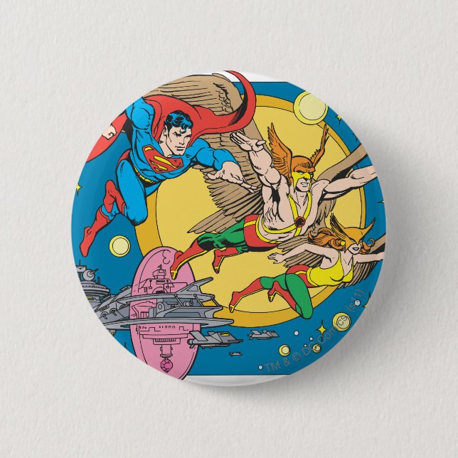 Super Powers™  Collection 15 6 Cm Round Badge (Front)