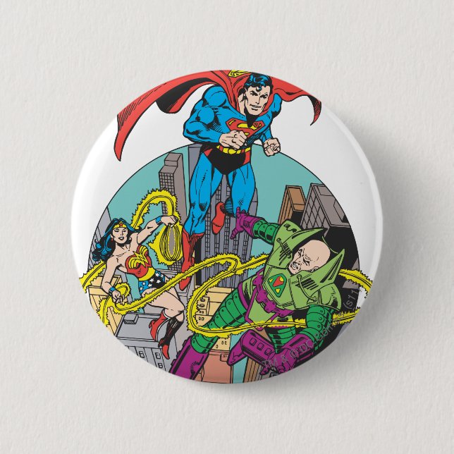 Super Powers™ Collection 6 6 Cm Round Badge (Front)
