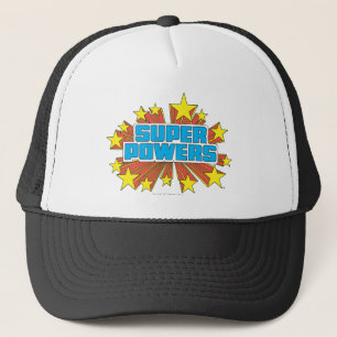 Super Powers™  Logo Blue Trucker Hat