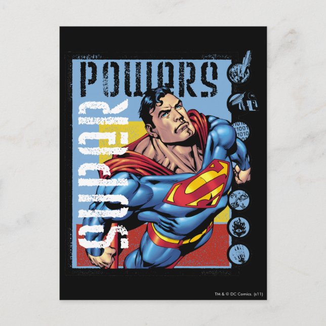 Super Powers Postcard (Front)