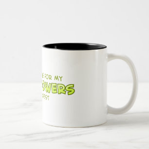 Super Powers Two-Tone Coffee Mug
