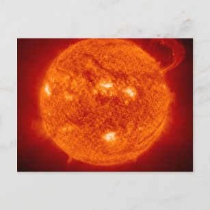 Super Prominence - Sun in Space Postcard