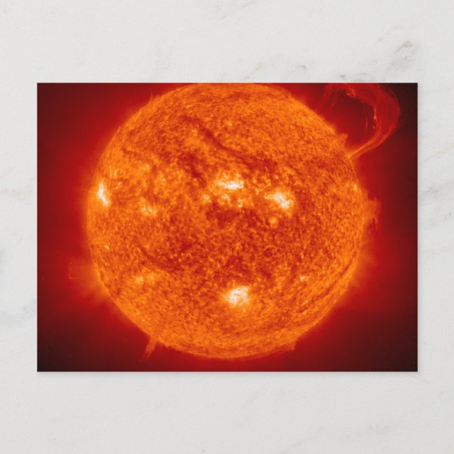 Super Prominence - Sun in Space Postcard (Front)
