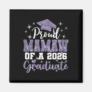 Super Proud Mamaw Of 2026 Graduate Senior Graduati Magnet