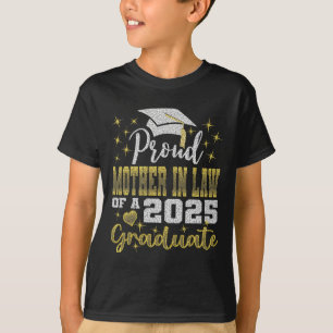 Super Proud Mother In Law Of 2025 Graduate Awesome T-Shirt