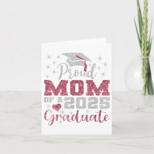 Super Proud Mum Of 2025 Graduate Awesome Family Co Card