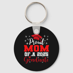 Super Proud Mum Of 2025 Graduate Senior Graduation Key Ring