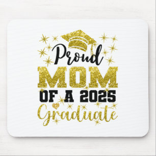 Super Proud Mum Of 2025 Graduate Senior Graduation Mouse Pad