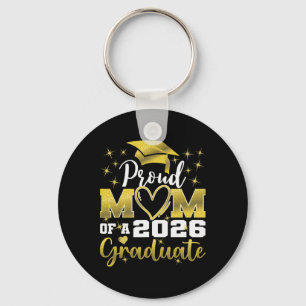 Super Proud Mum Of 2026 Graduate Senior Graduation Key Ring