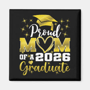 Super proud mum of 2026 graduate senior graduation magnet