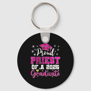 Super proud priest of 2026 graduate senior key ring