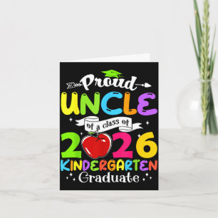 Super proud uncle of 2026 graduate awesome family  card