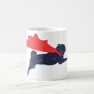 Super Pug Coffee Cup