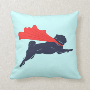 Super Pug Cushion