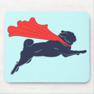 Super Pug Mouse Pad