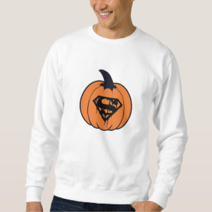 'Super Pumpkin Man' Print Halloween Super Pumpkin Sweatshirt