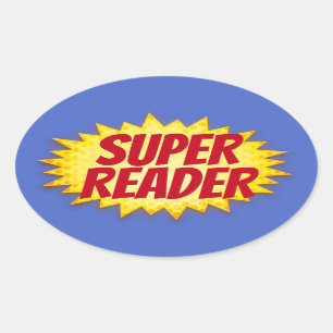Super Reader Sticker