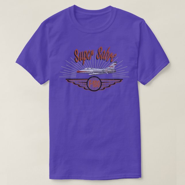 Super Sabre F100  T-Shirt (Design Front)