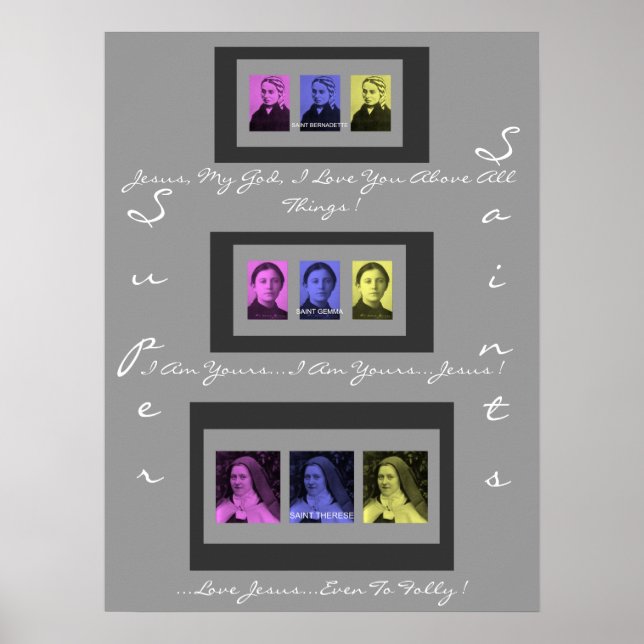 SUPER SAINTS POSTER (Front)