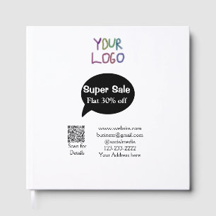 super sale business discount scan QR code details Guest Book