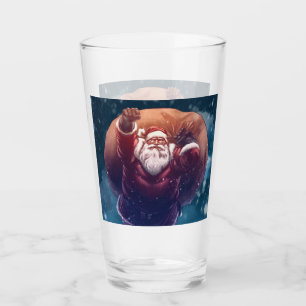 Super Santa Glass