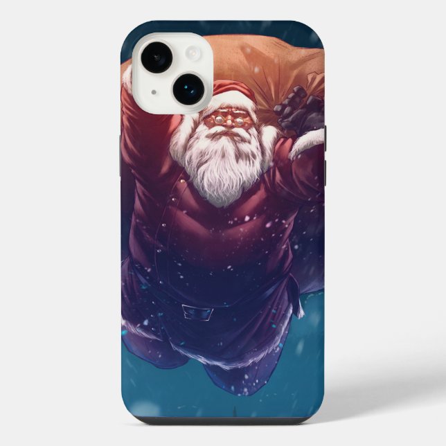 Super Santa iPhone Case (Back)