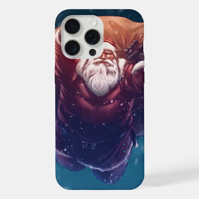 Super Santa iPhone Case (Back)