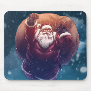 Super Santa Mouse Pad