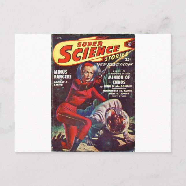 Super Science Postcard (Front)